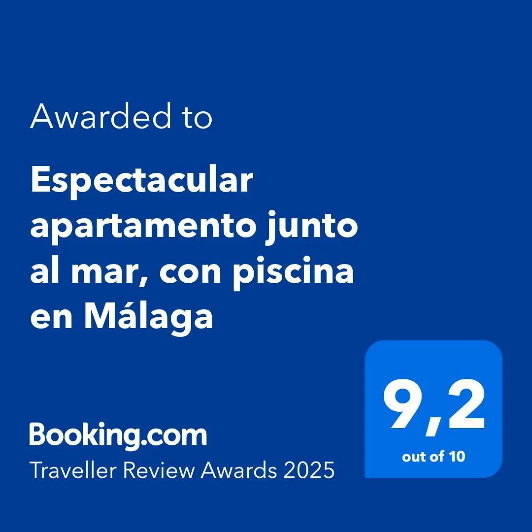 Espectacular Apartamento Junto Al Mar, Con Piscina En Malaga Apartment